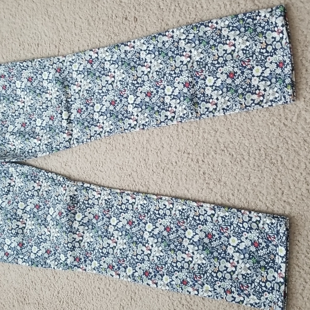 J.Crew Floral Toothpick Ankle Skinny Jeans - Picture 3 of 16